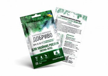 МИНЕРАЛЬНОЕ УДОБРЕНИЕ PARTNER MINI ДЛЯ ХВОЙНЫХ РАСТЕНИЙ (ВЕСНА-ЛЕТО) МІНЕРАЛЬНЕ ДОБРИВО PARTNER MINI ДЛЯ ХВОЙНИХ РОСЛИН (ВЕСНА-ЛІТО) фото